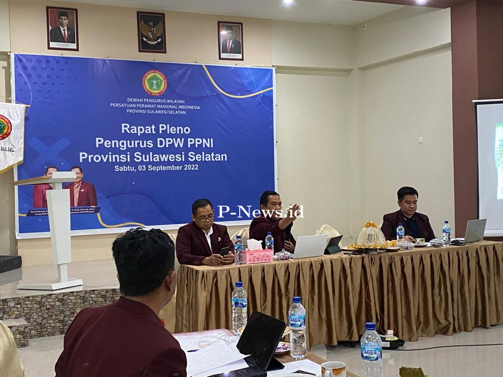 Gelar Rapat Pleno, PPNI Sulsel Siap Hadirkan Program Kerja Berkualitas